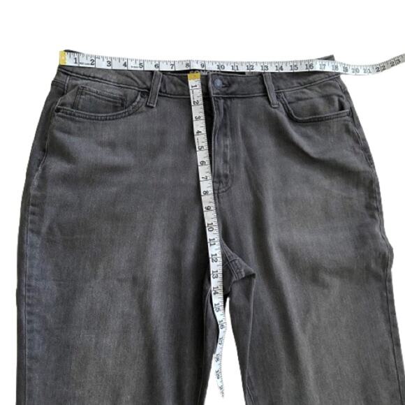 Sonoma Gray Black Wash High Rise Vintage Style Straight Leg Jeans Size 18 NEW - Picture 9 of 12